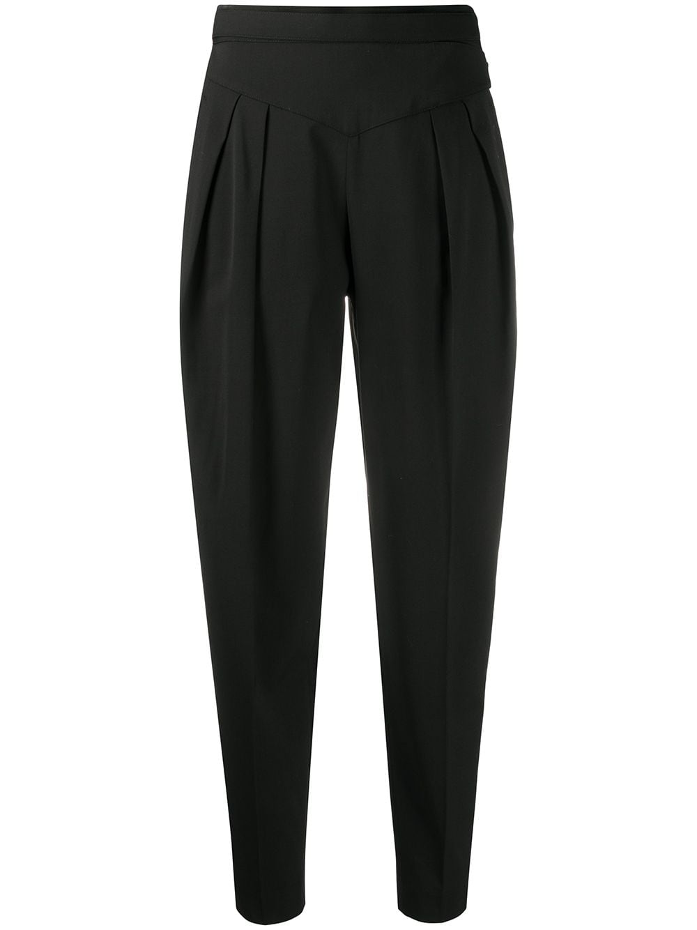 RED Valentino high-waist tailored trousers - Black von RED Valentino