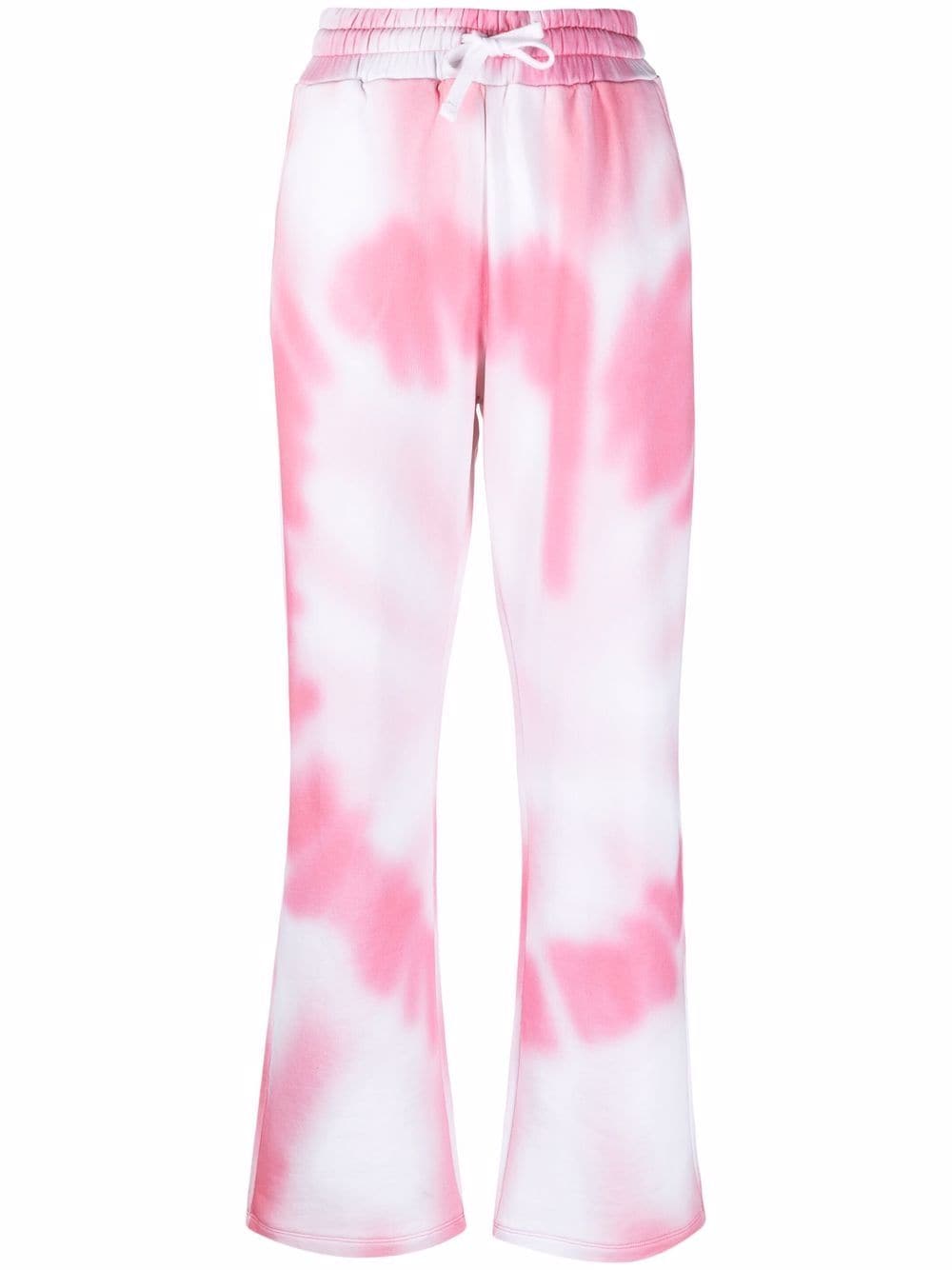 RED Valentino tie-dye print track pants - Pink von RED Valentino