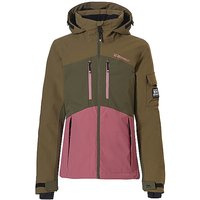 REHALL Mädchen Snowboardjacke Rome-R-JR olive | 140 von REHALL