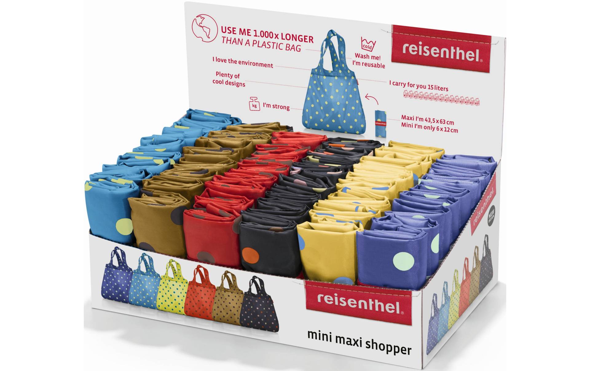 REISENTHEL® Einkaufsshopper »Mini Maxi Shopper Collection 23 Dots« von REISENTHEL®