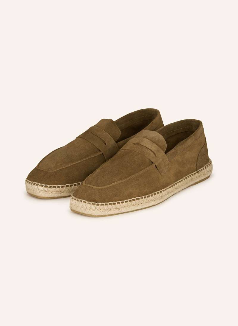 Reiss Espadrilles Cannes gruen von REISS