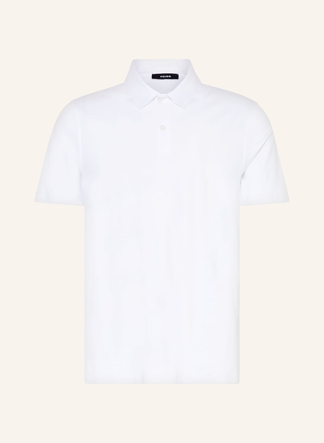 Reiss Jersey-Poloshirt Earl Regular Fit weiss von REISS