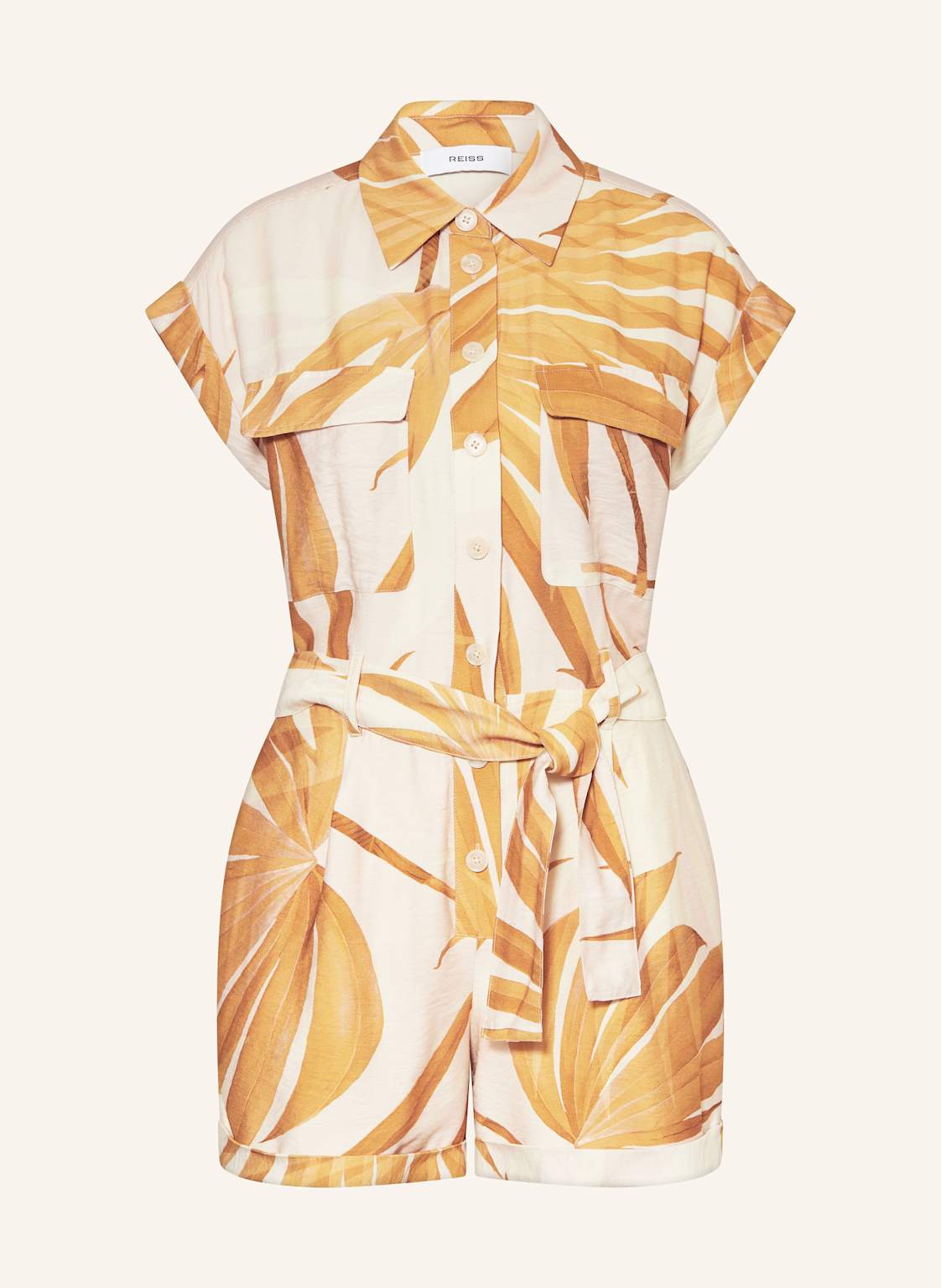 Reiss Jumpsuit Harri gelb Reiss Jumpsuit Harri gelb von REISS