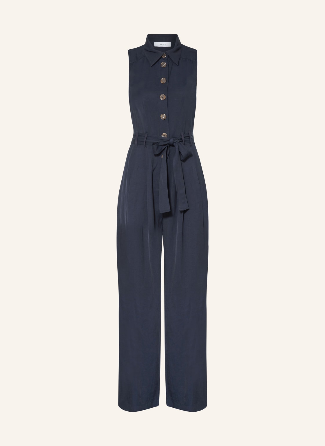 Reiss Jumpsuit Perla Mit Cut-Out blau von REISS