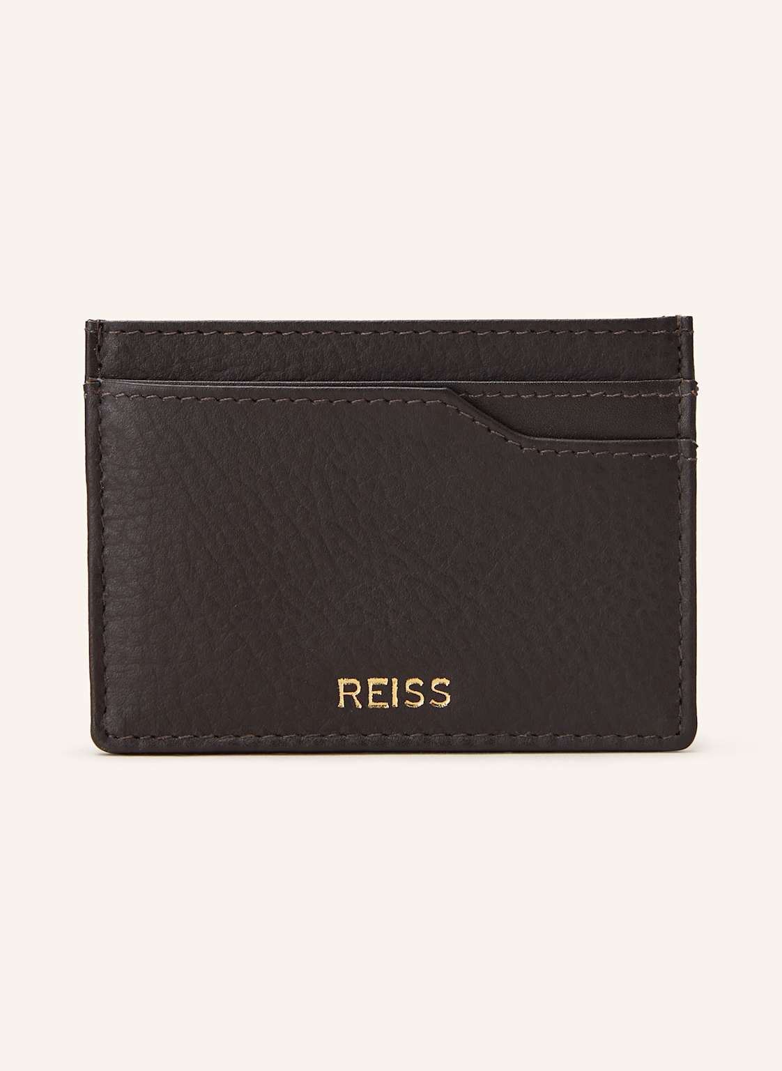 Reiss Kartenetui Cabot braun von REISS