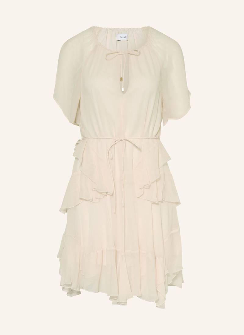 Reiss Kleid Lexie Mit Volants weiss von REISS