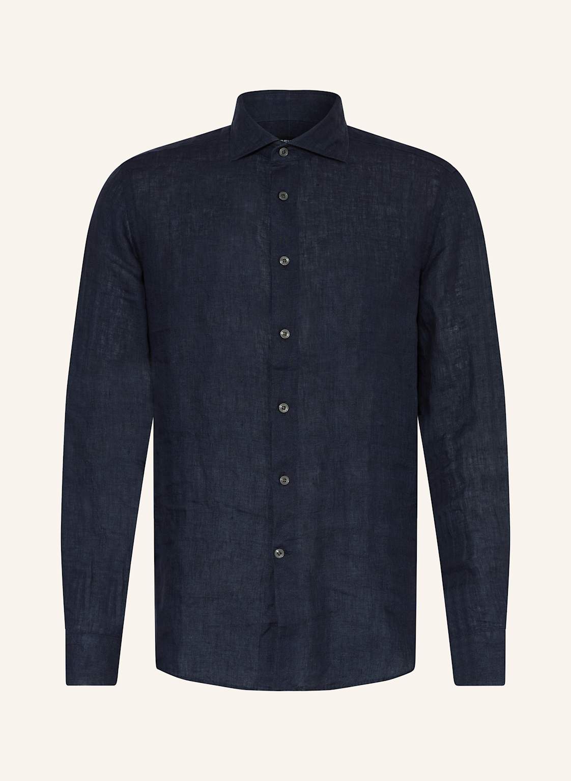 Reiss Leinenhemd Ruban Regular Fit blau von REISS