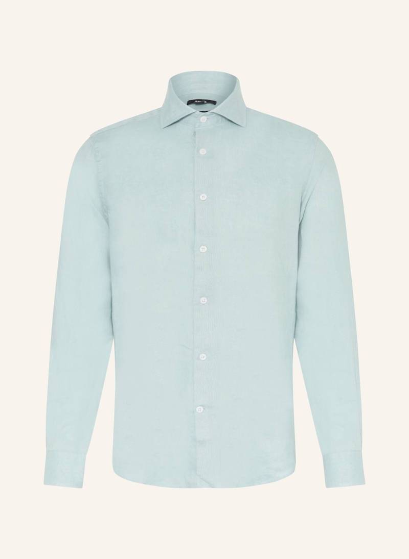 Reiss Leinenhemd Ruban Regular Fit gruen von REISS
