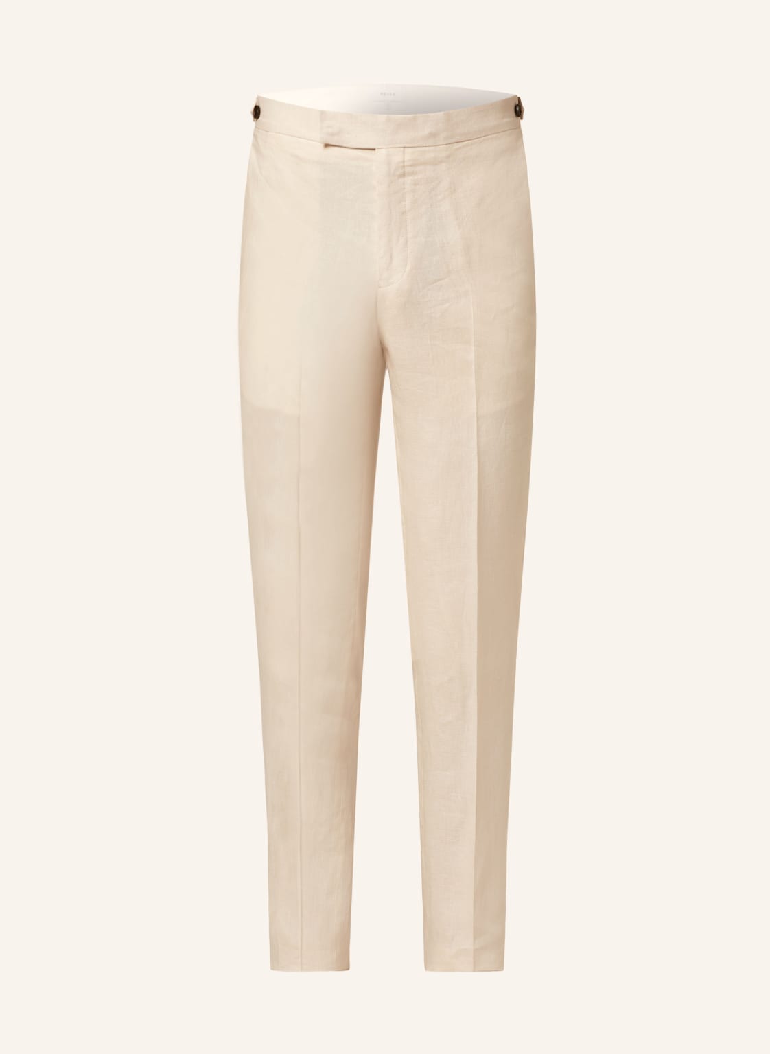 Reiss Leinenhose Kin Slim Fit beige von REISS