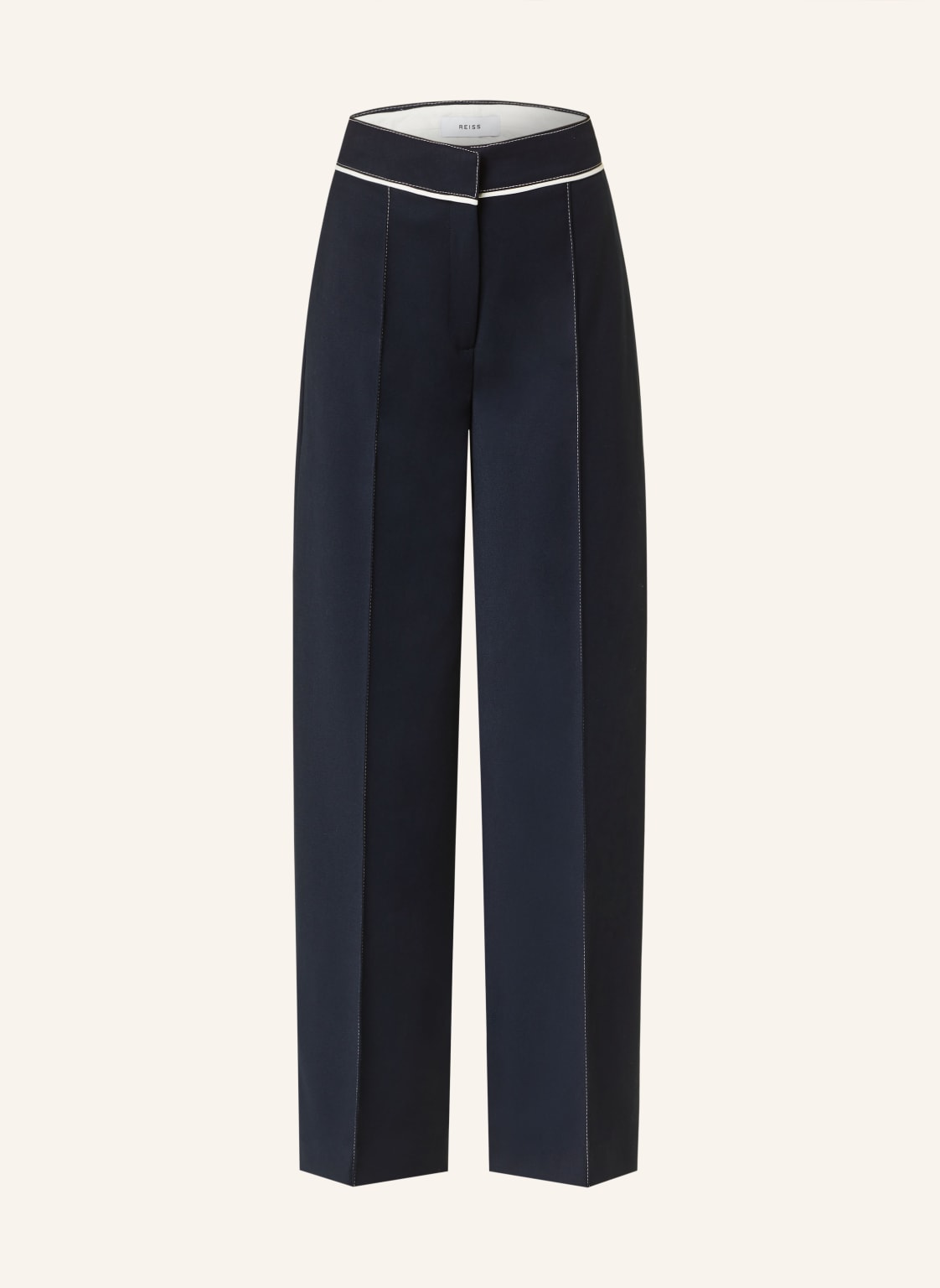 Reiss Marlenehose Oriel blau von REISS