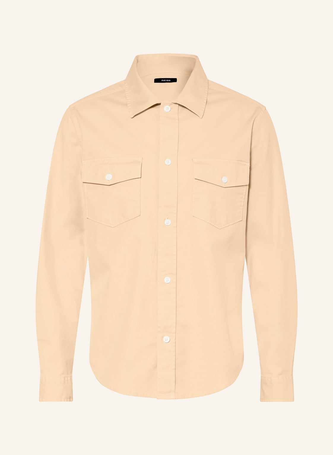 Reiss Overshirt Malaki beige von REISS