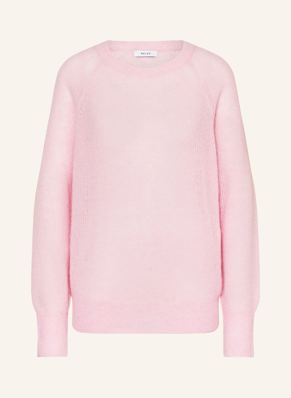 Reiss Oversized-Pullover Mae Mit Mohair rosa von REISS