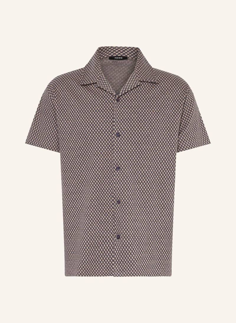 Reiss Resorthemd Drakes Relaxed Fit braun von REISS