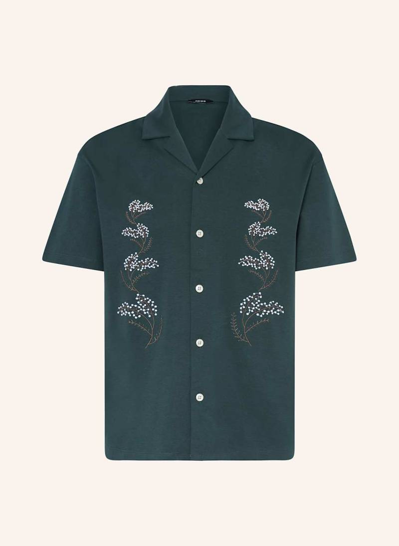 Reiss Resorthemd Goya Relaxed Fit gruen von REISS