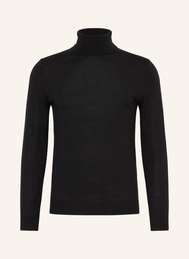 Reiss Rollkragenpullover Caine Aus Merinowolle schwarz von REISS