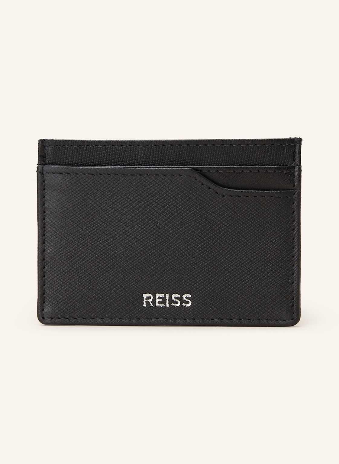 Reiss Saffino-Kartenetui Cabot schwarz von REISS