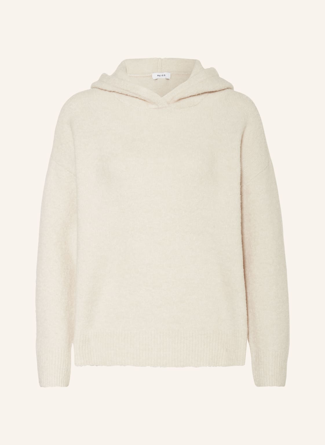 Reiss Strick-Hoodie Ember beige von REISS