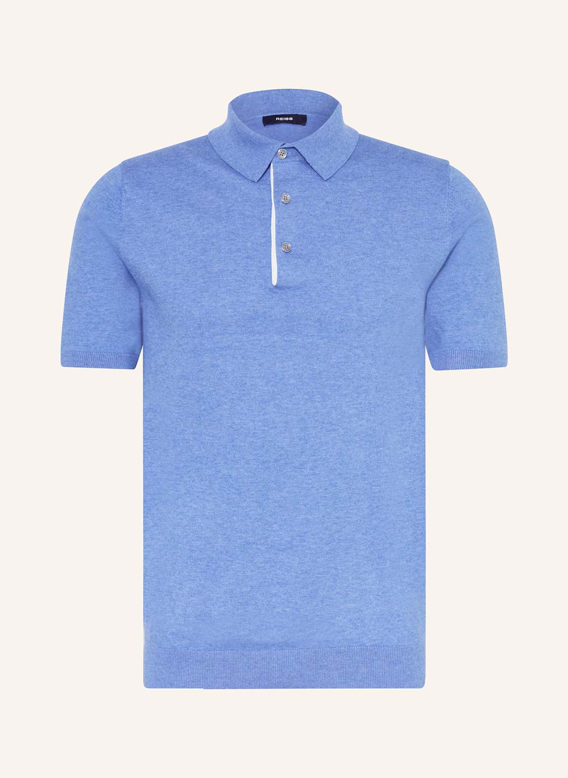 Reiss Strick-Poloshirt Finch Regular Fit blau Reiss Strick-Poloshirt Finch Regular Fit blau von REISS
