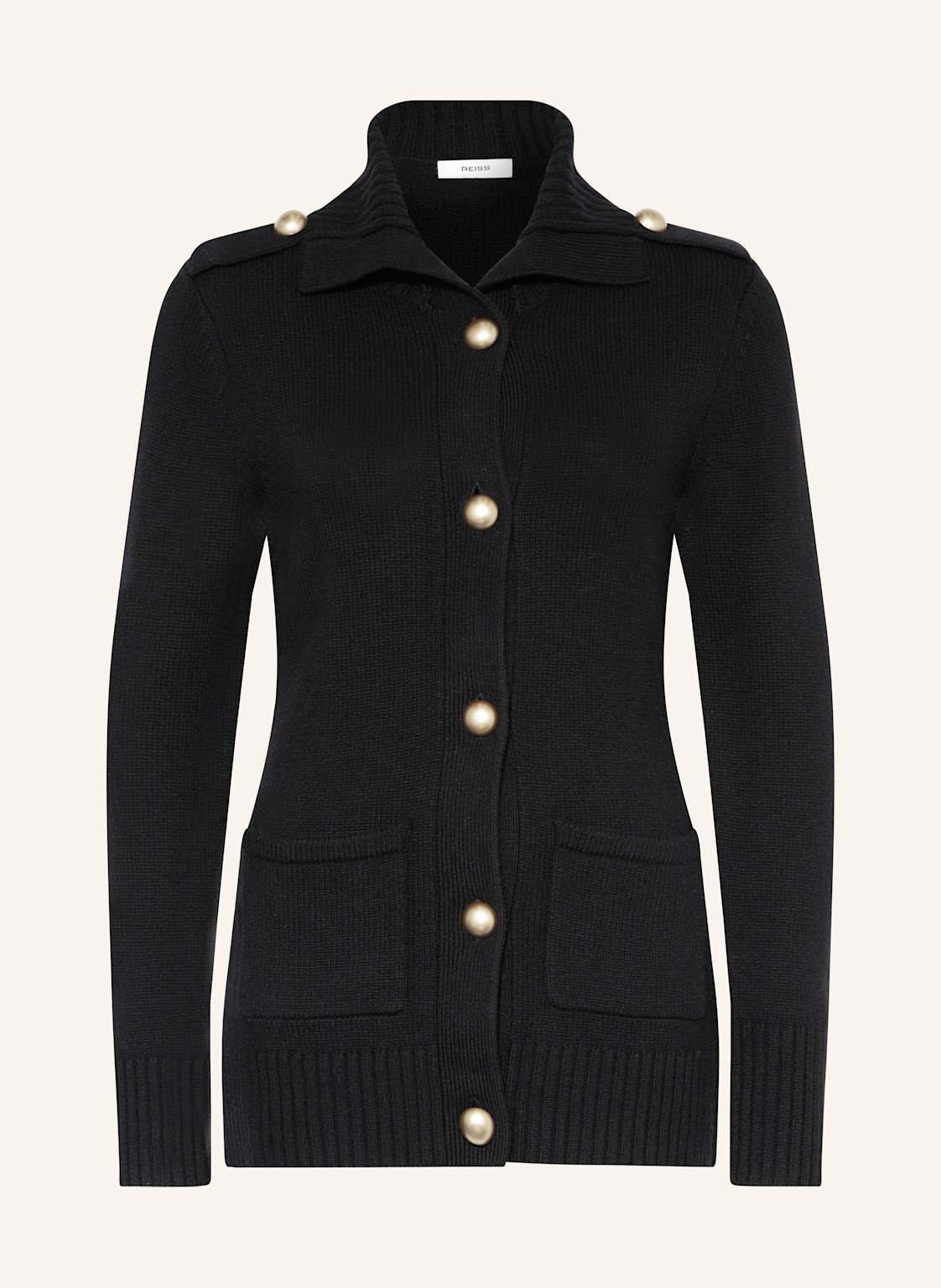 Reiss Strickjacke Cat schwarz Reiss Strickjacke Cat schwarz von REISS