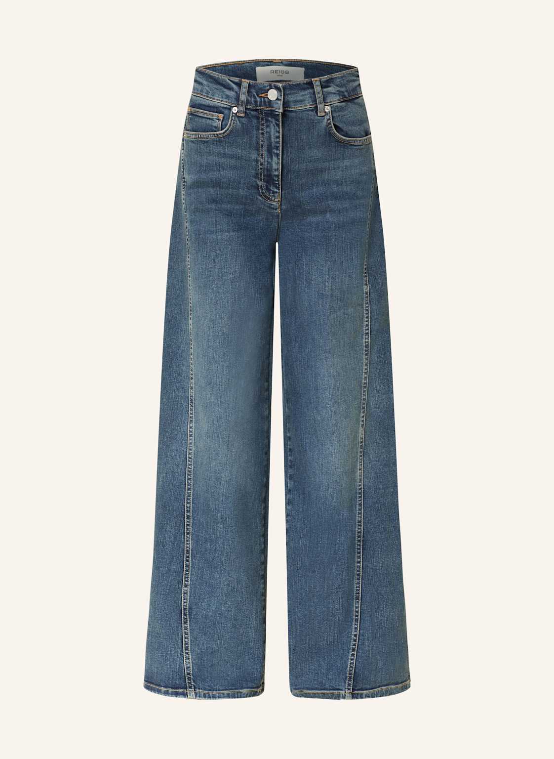 Reiss Wide Leg Jeans Fern blau Reiss Wide Leg Jeans Fern blau von REISS