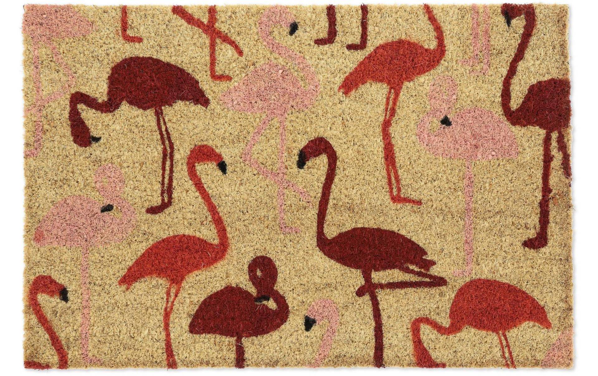 relaxdays Fussmatte »Flamingo 41.5 cm x 62 cm« von RELAXDAYS