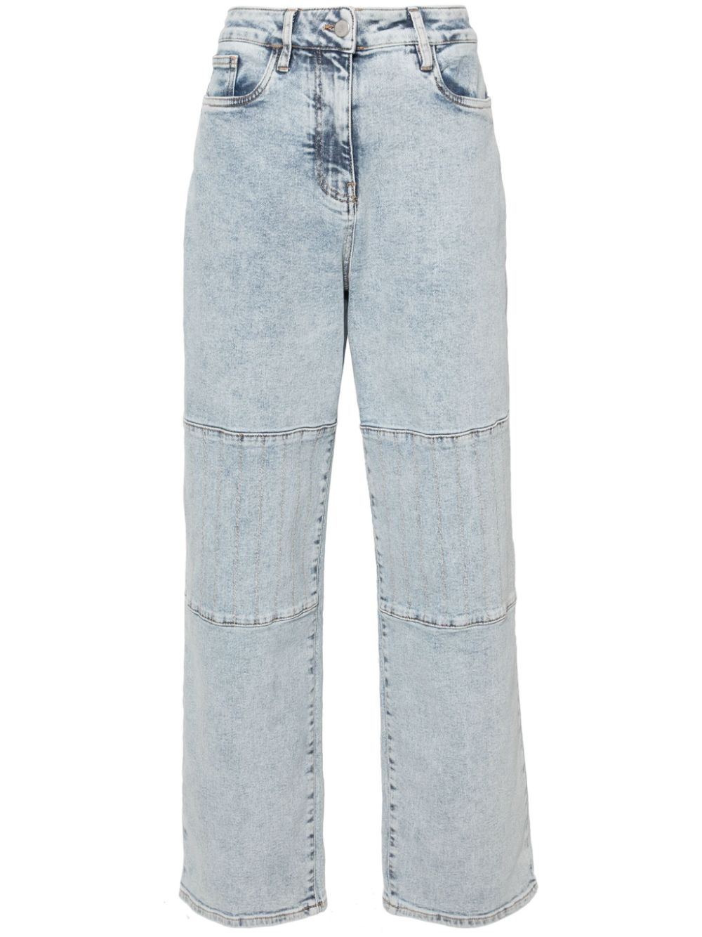 REMAIN high-rise straight jeans - Blue von REMAIN