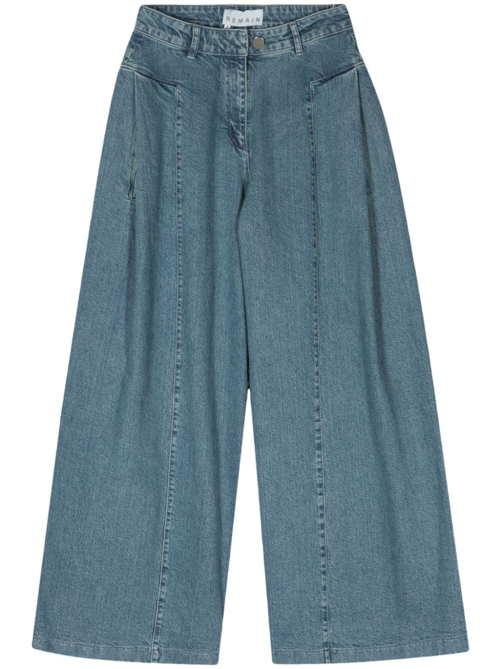 REMAIN mid-rise wide-leg jeans - Blue von REMAIN
