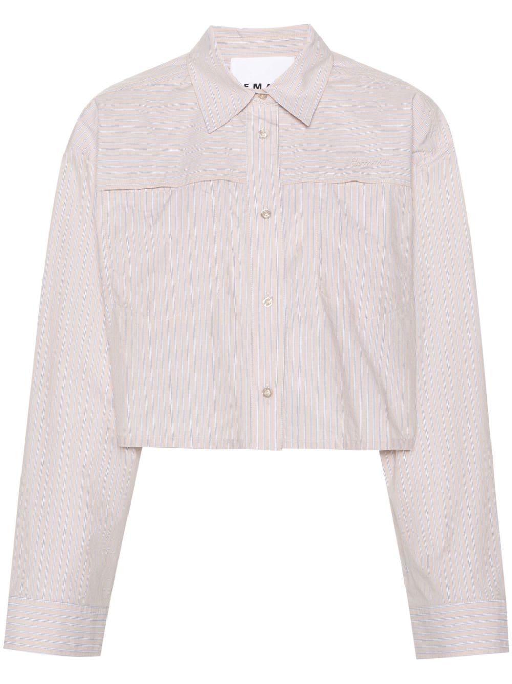 REMAIN organic-cotton shirt - Neutrals von REMAIN