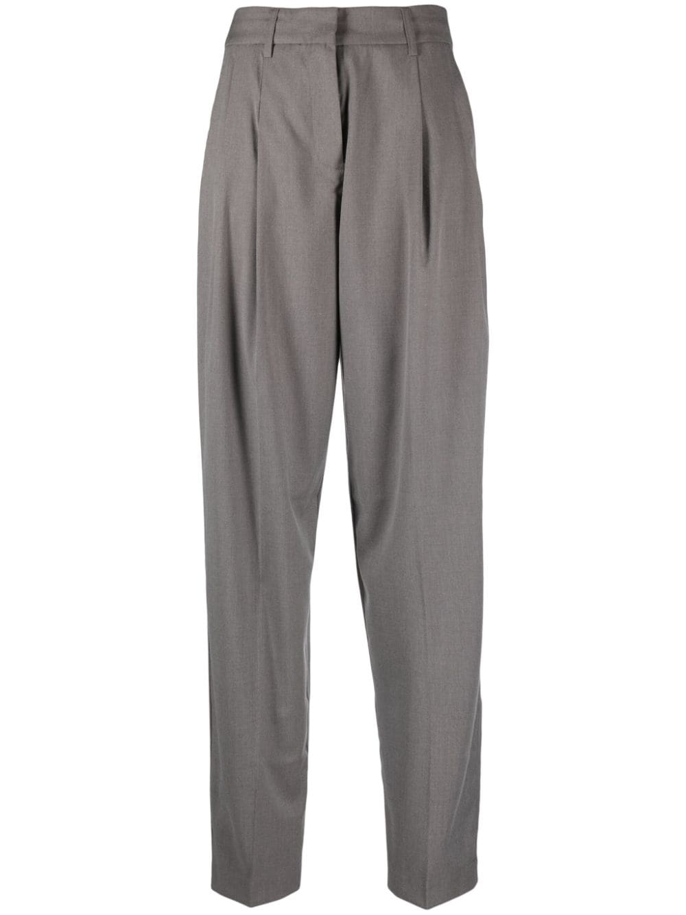 REMAIN pleat-detailing tailored trousers - Grey von REMAIN