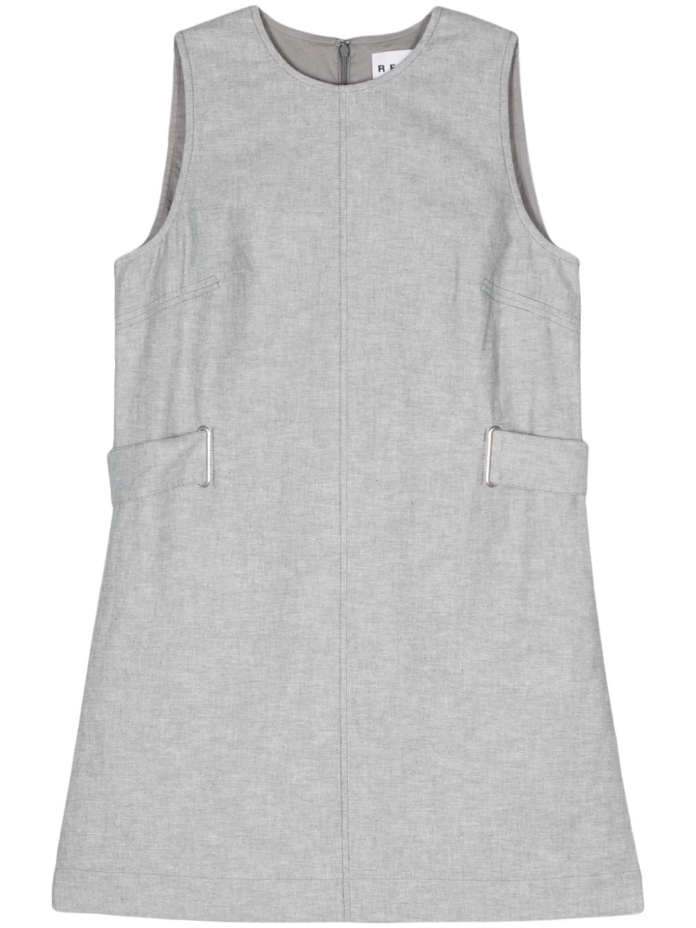 REMAIN strap-detail dress - Grey von REMAIN