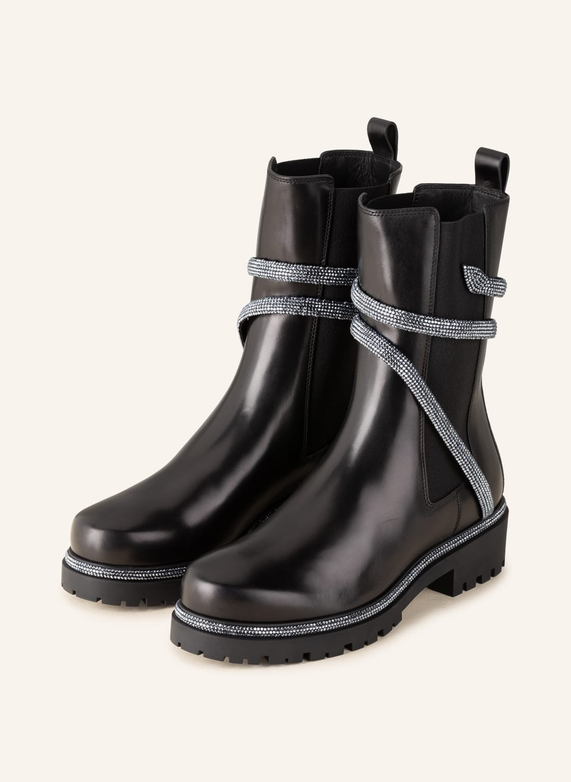 Rene Caovilla Chelsea-Boots Cleo schwarz von RENE CAOVILLA