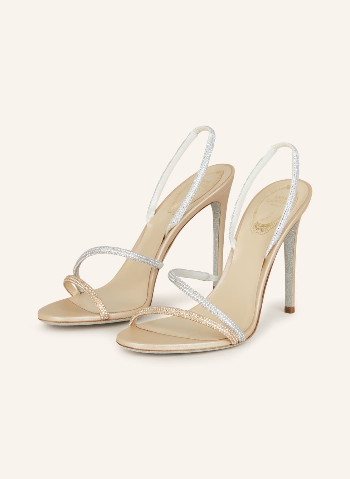 Rene Caovilla Sandaletten Irina beige Rene Caovilla Sandaletten Irina beige von RENE CAOVILLA