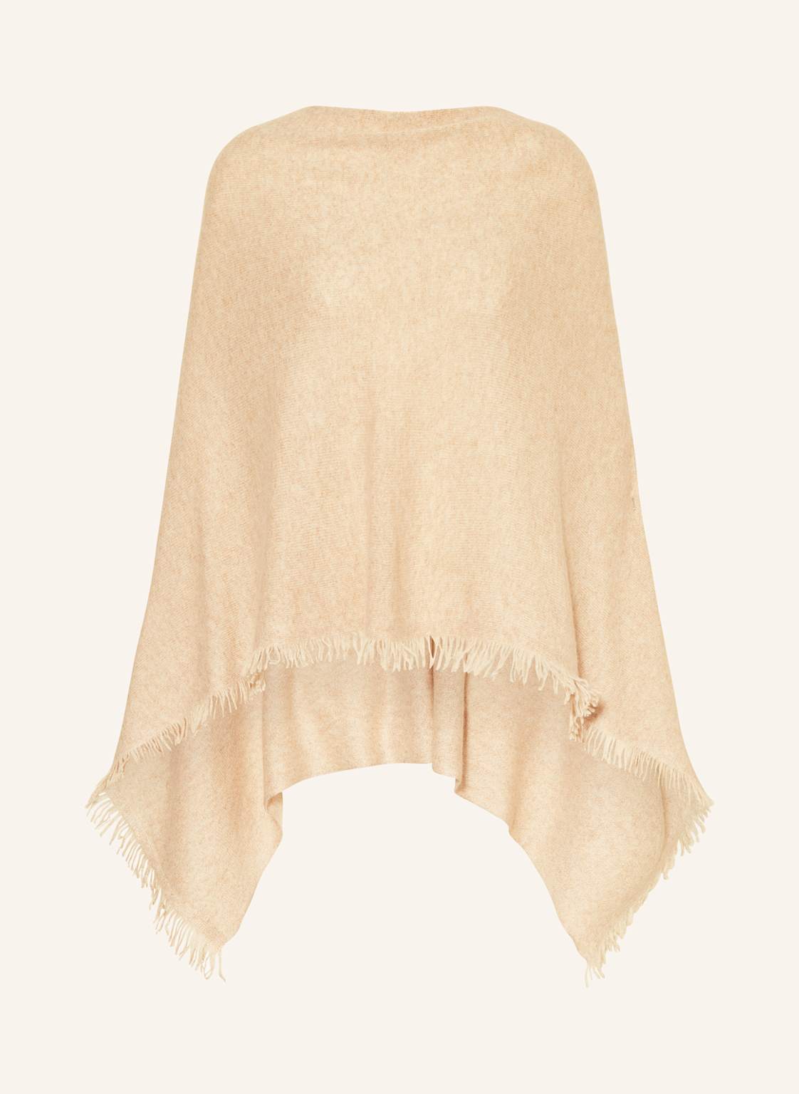 Repeat Cashmere-Poncho beige Repeat Cashmere-Poncho beige von REPEAT
