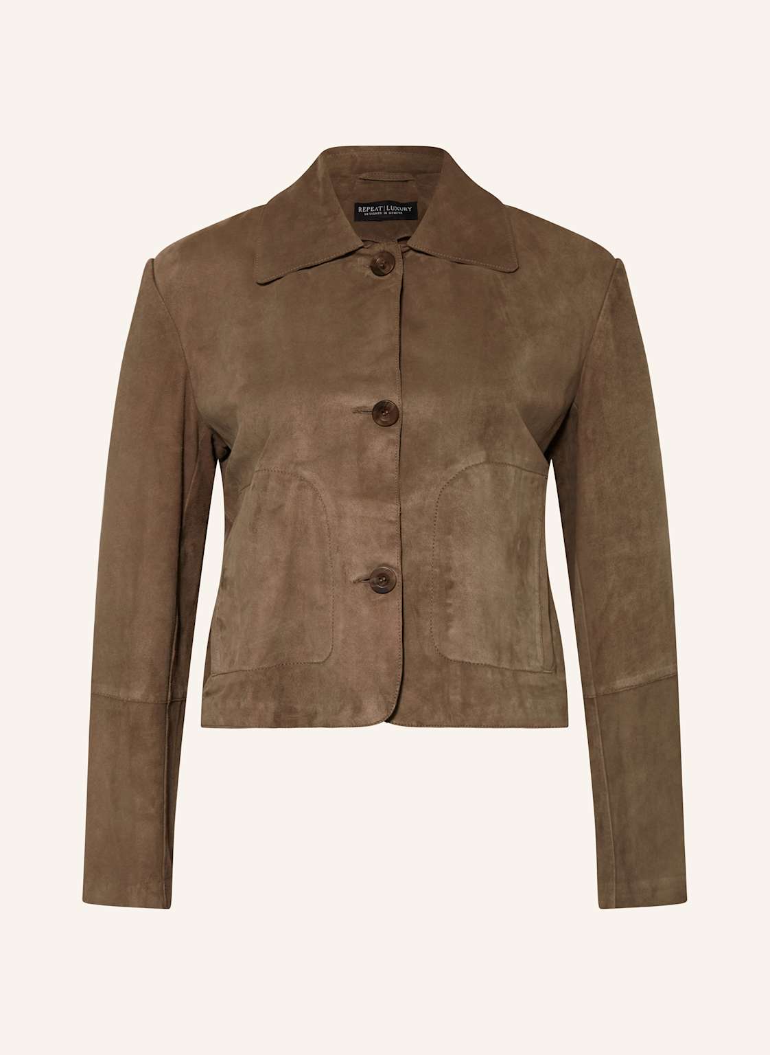 Repeat Lederjacke braun Repeat Lederjacke braun von REPEAT