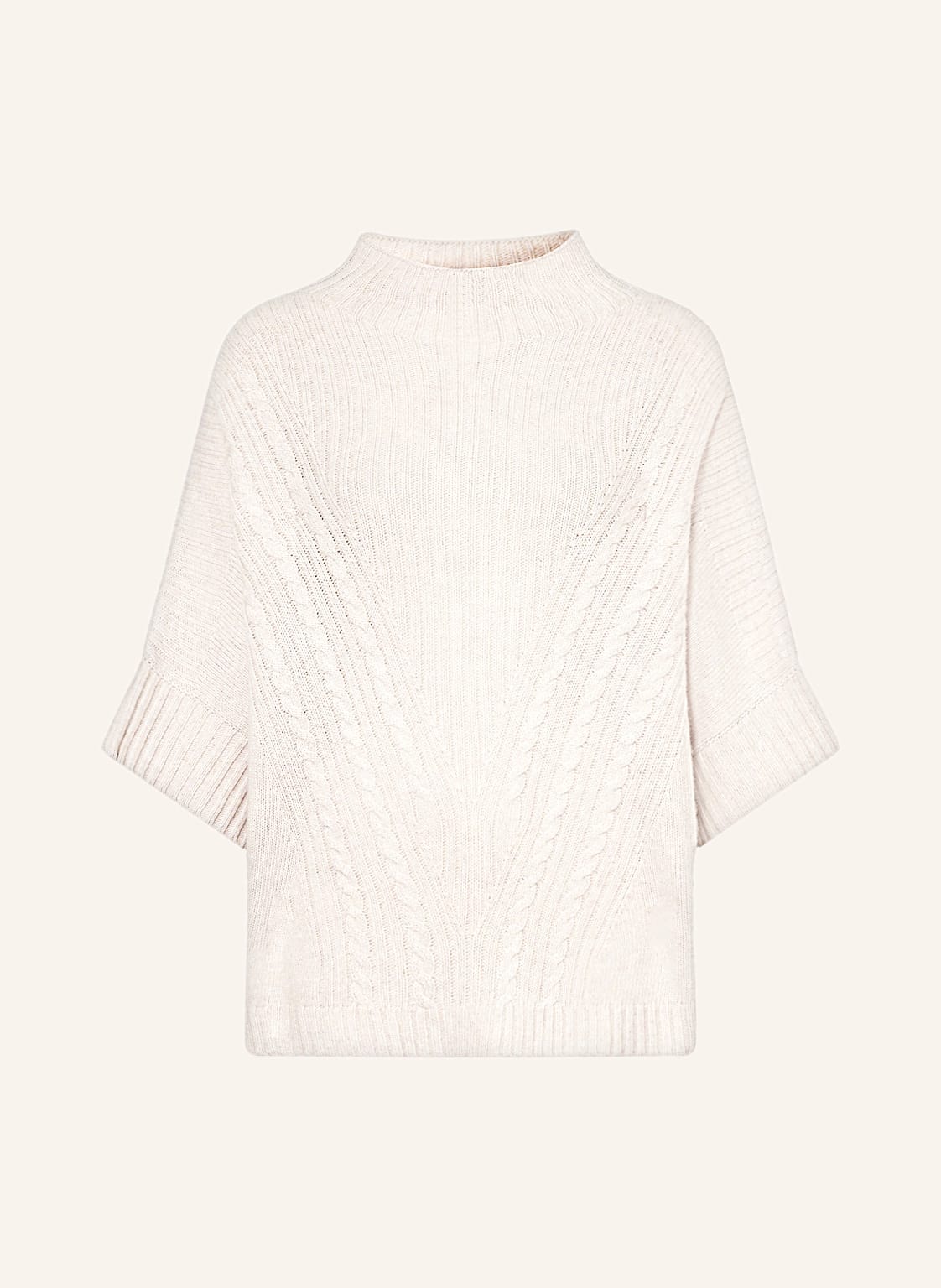 Repeat Pullover Aus Merinowolle weiss von REPEAT