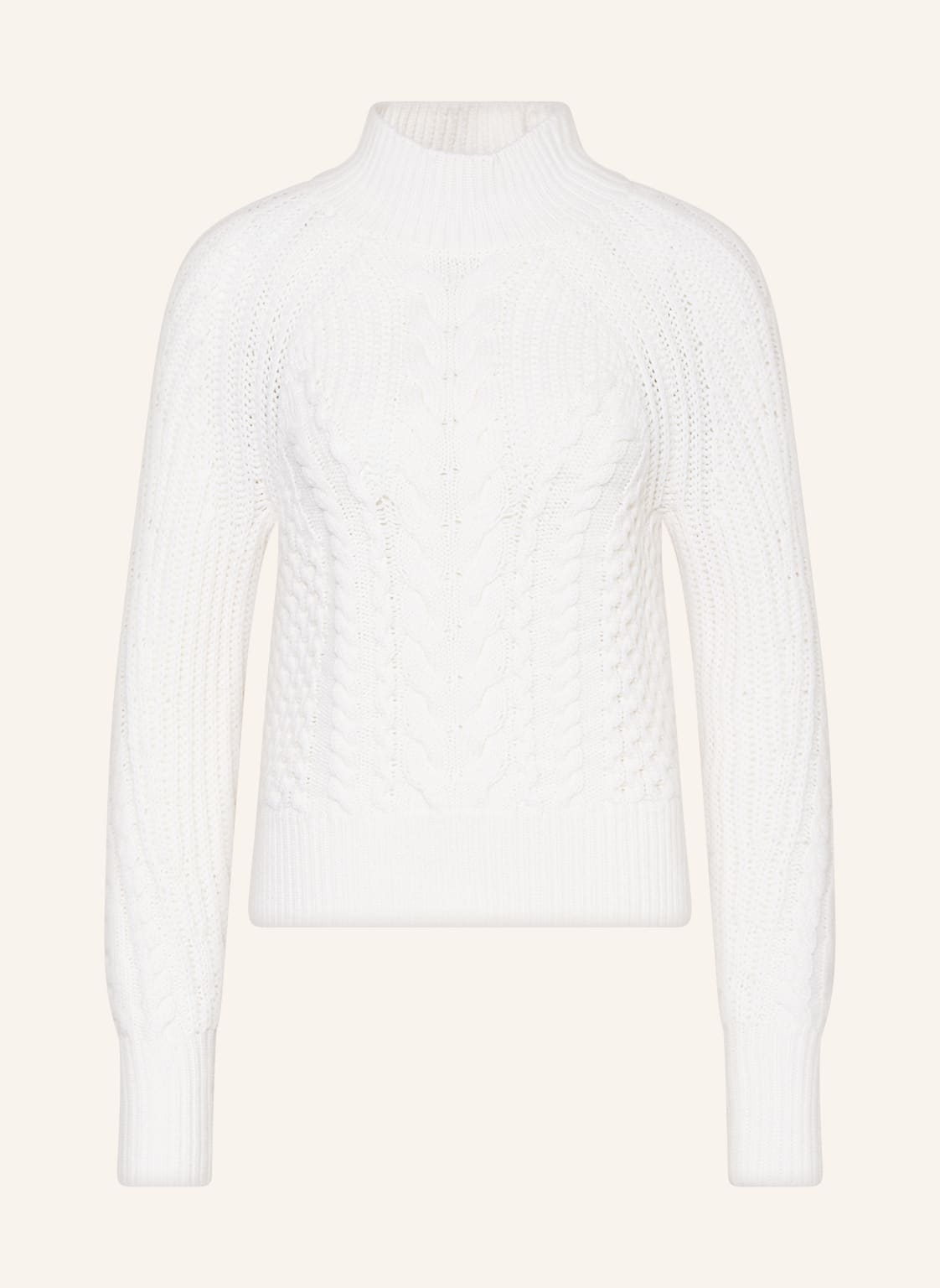 Repeat Pullover Aus Merinowolle weiss von REPEAT