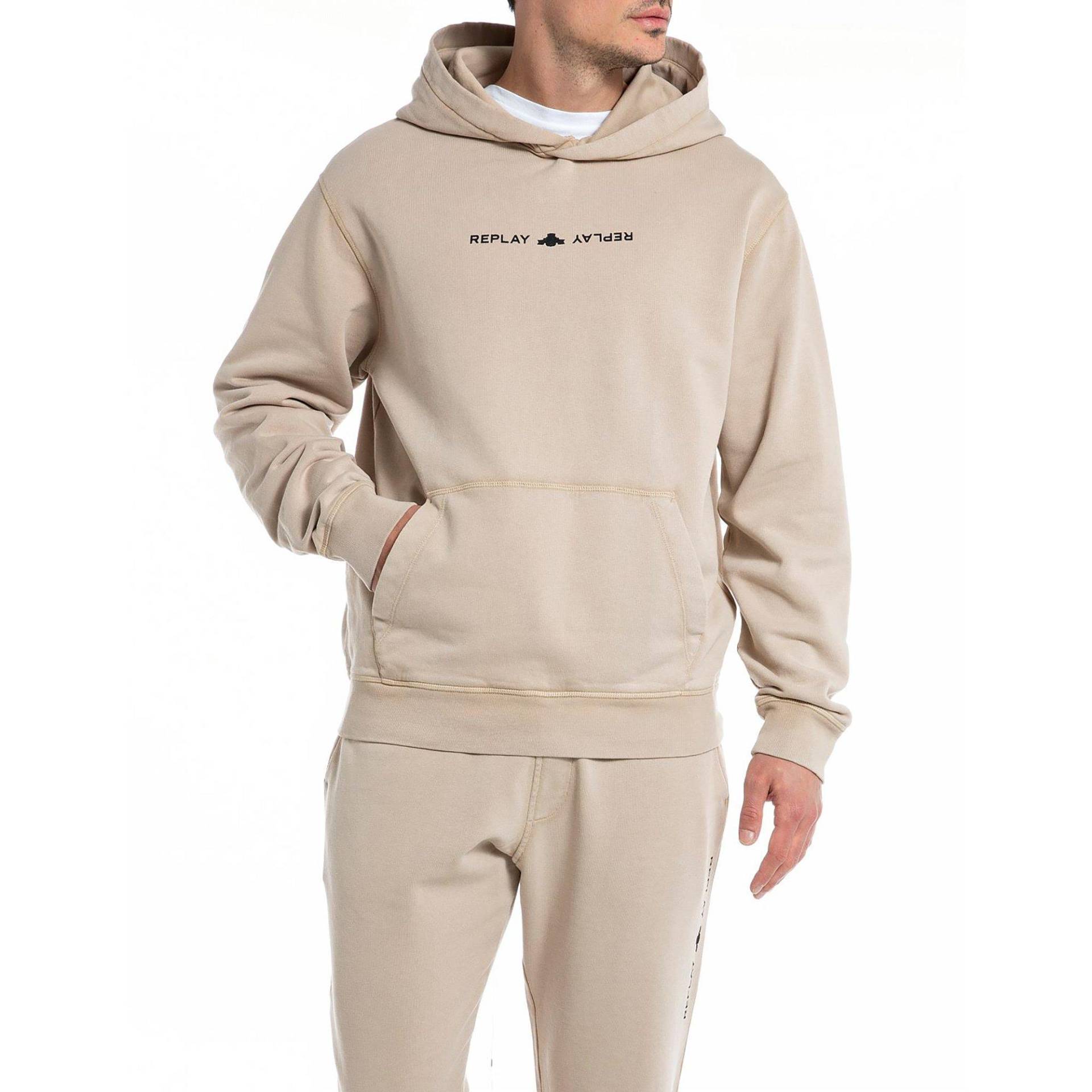 Sweatshirt Herren Beige L von REPLAY