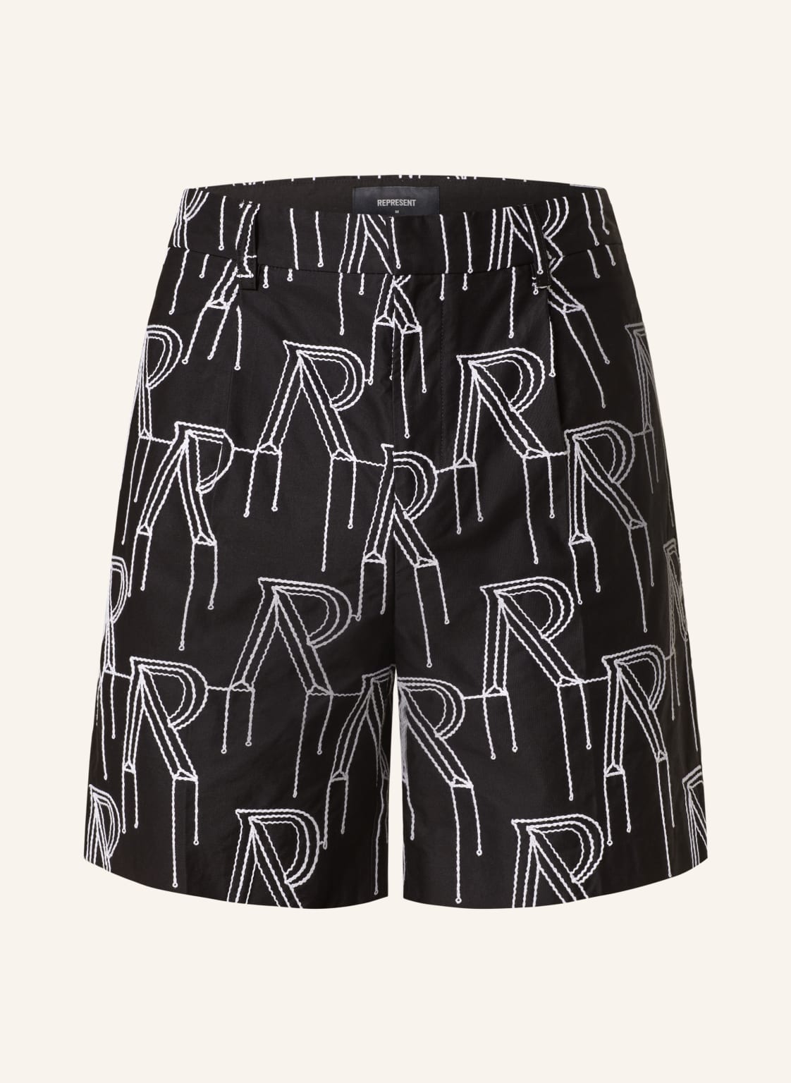 Represent Shorts Regular Fit schwarz von REPRESENT