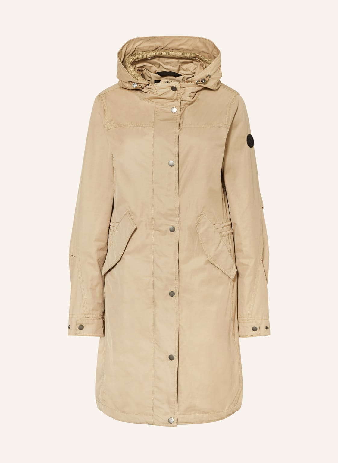 Reset Parka Verdeau Mit Abnehmbarer Kapuze beige von RESET