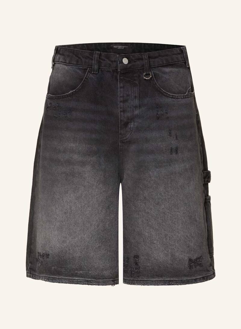 Reternity Jeansshorts Signe Baggy Loose Fit schwarz von RETERNITY