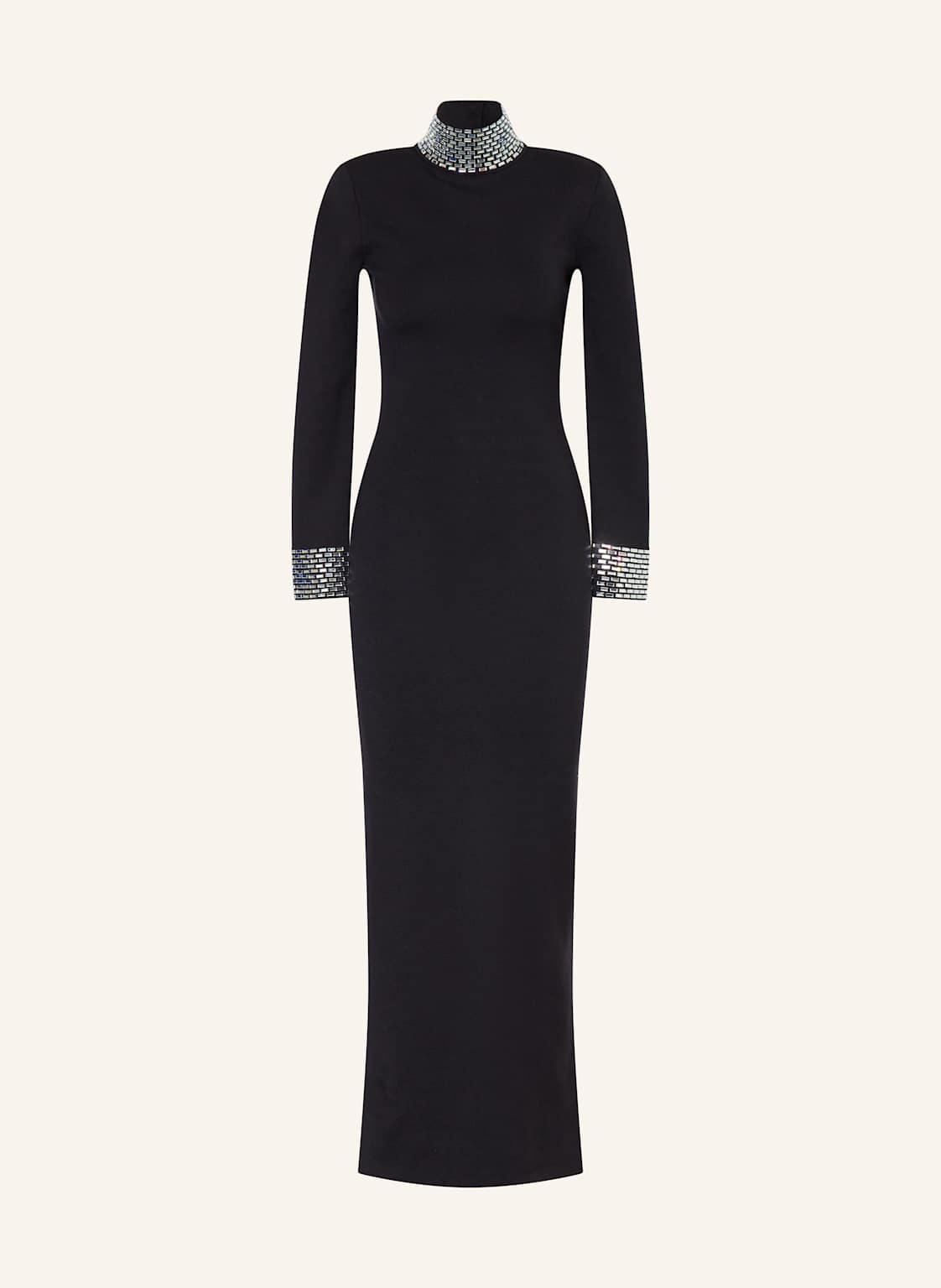Retrofête Strickkleid Monroe Mit Schmucksteinen schwarz Retrofête Strickkleid Monroe Mit Schmucksteinen schwarz von RETROFÊTE
