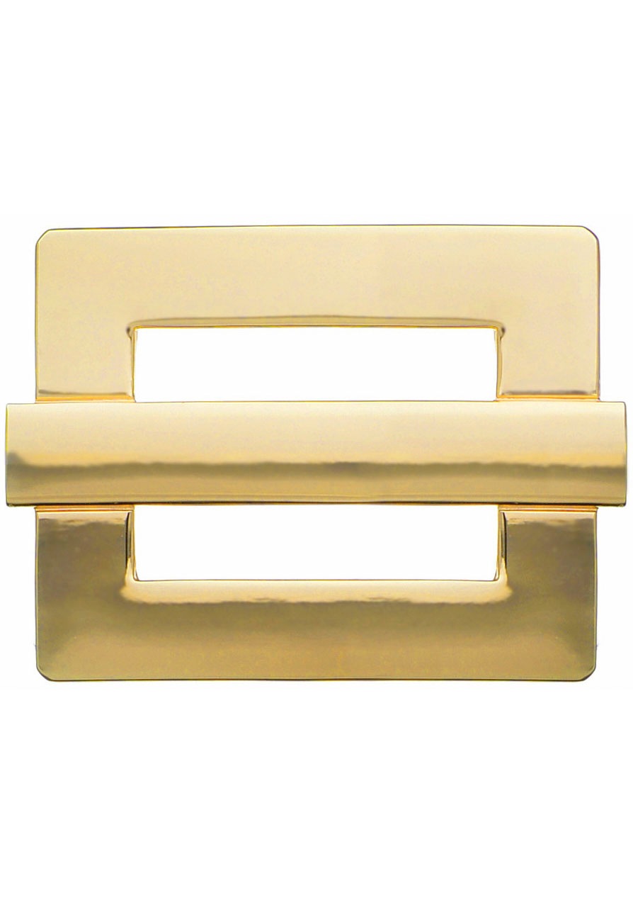 RETTUNGSRING by showroom 019° Gürtelschnalle, Wechselschnalle »Viereck Mit Steg Goldfarben« RETTUNGSRING by showroom 019° Gürtelschnalle, Wechselschnalle »Viereck Mit Steg Goldfarben« von RETTUNGSRING by showroom 019°