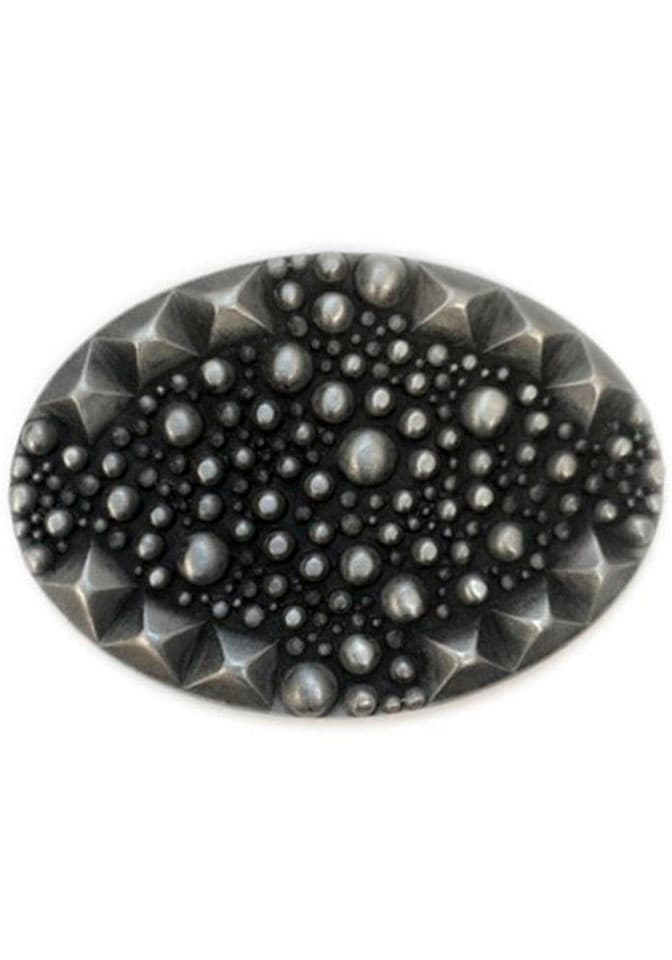 RETTUNGSRING by showroom 019° Gürtelschnalle »Oval Noppen Schwarz« RETTUNGSRING by showroom 019° Gürtelschnalle »Oval Noppen Schwarz« von RETTUNGSRING by showroom 019°