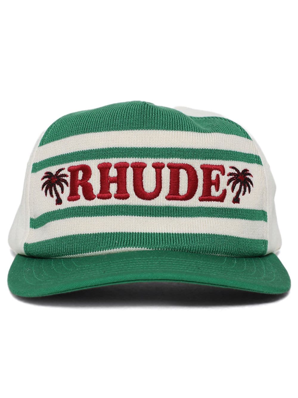RHUDE Beach club embroidered cap - Green von RHUDE