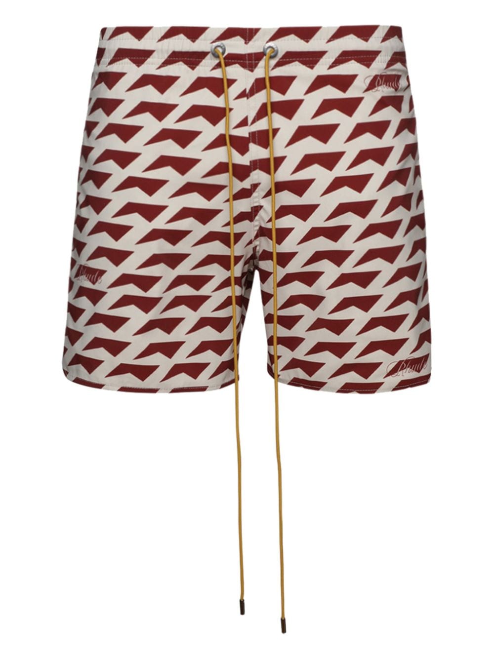 RHUDE Dolce Vita swim shorts - Neutrals von RHUDE