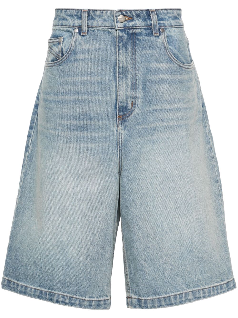 RHUDE drop-crotch denim shorts - Blue von RHUDE