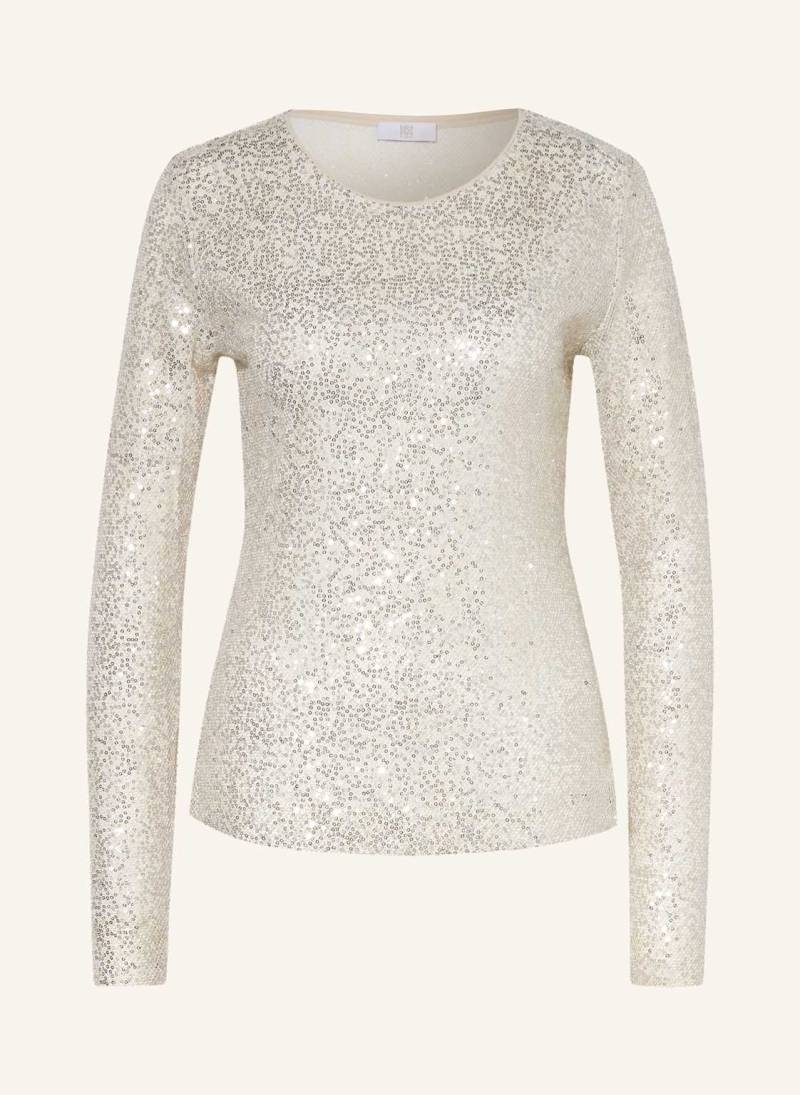 Riani Longsleeve Mit Pailletten weiss von RIANI