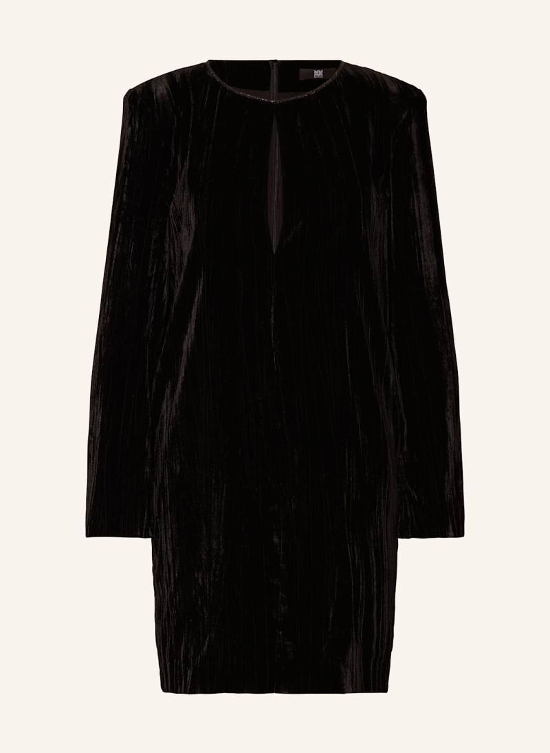 Riani Samtkleid Mit Schmucksteinen schwarz von RIANI