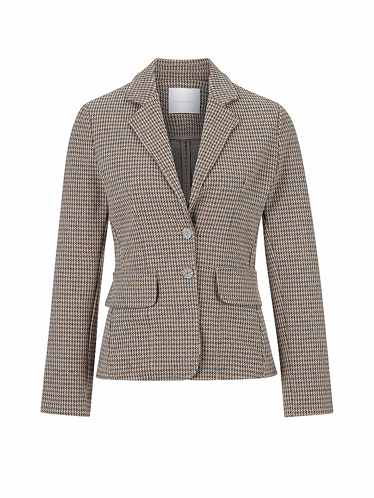 RICH & ROYAL Blazer beige | L von RICH & ROYAL