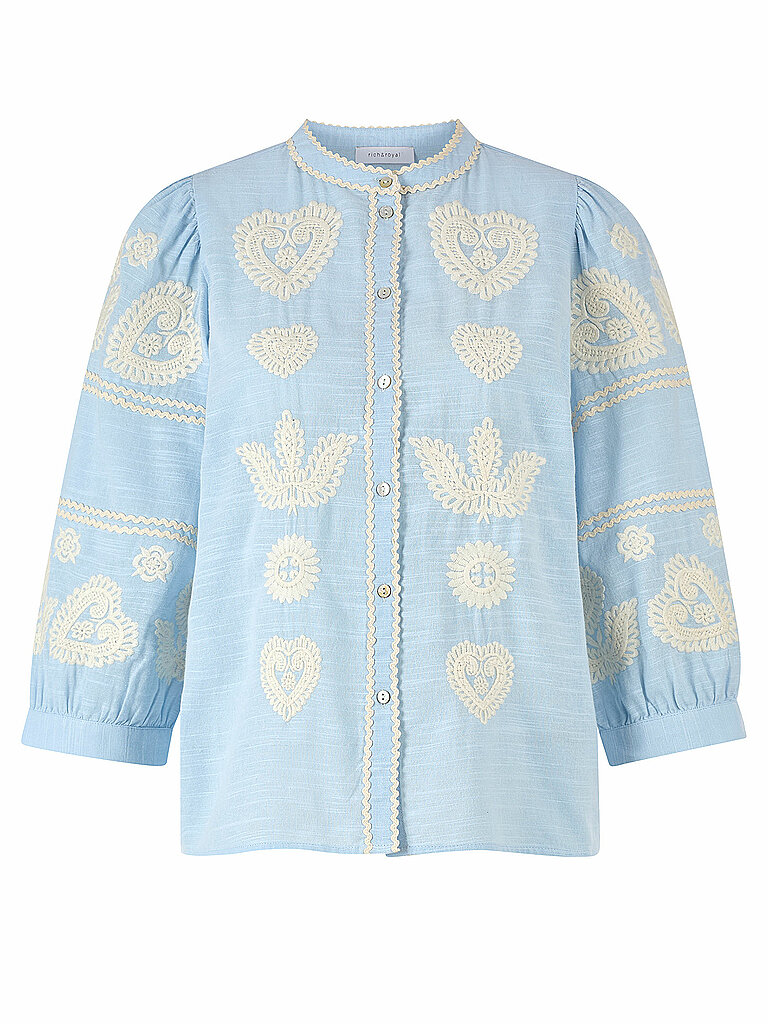 RICH & ROYAL Bluse  hellblau | 40 von RICH & ROYAL
